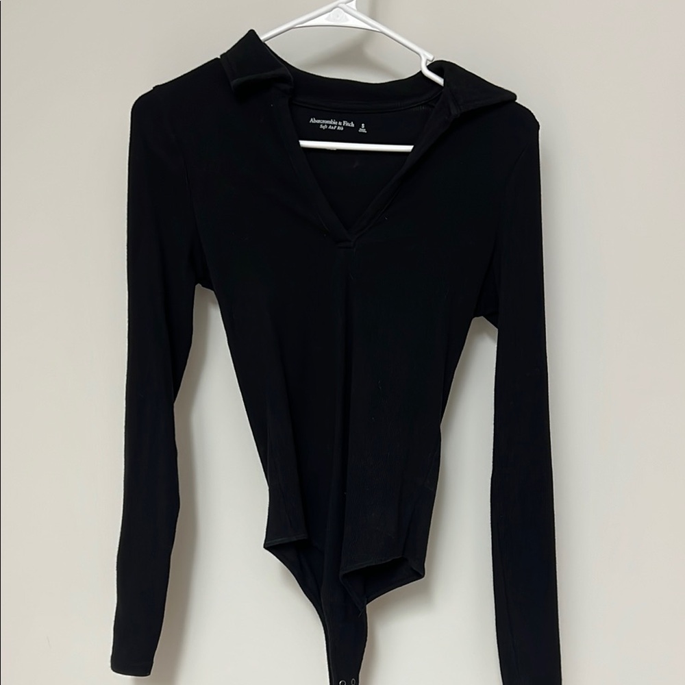 Black Long Sleeve Bodysuit